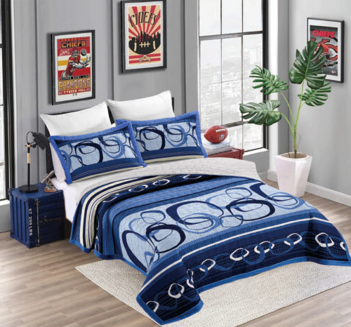 SET DE COBERTOR 7 PIEZAS  QUEEN