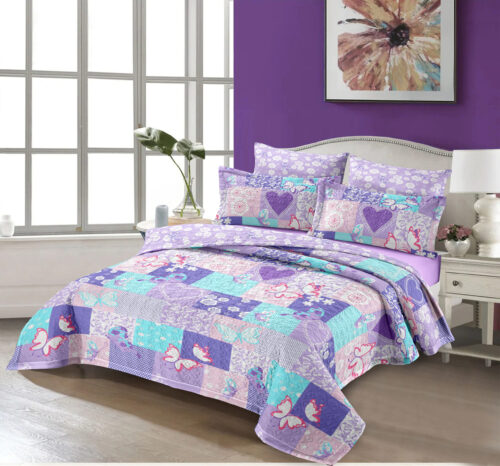 SET DE COBERTOR 7 PIEZAS  QUEEN