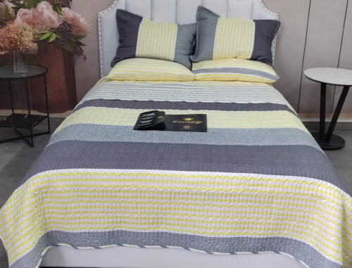 SET DE COBERTOR 7 PIEZAS  QUEEN