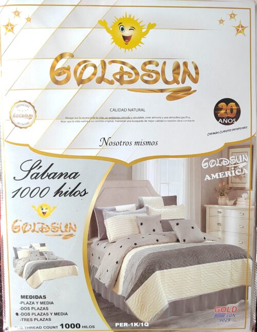 SET DE COBERTOR 7 PIEZAS  QUEEN