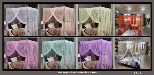 MOSQUITERO CUADRADO 2 PLAZAS