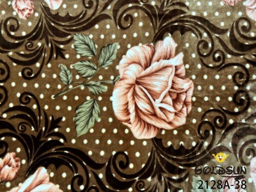 FRAZADA DE TERCIOPELO 1 PAÑO 4 KG