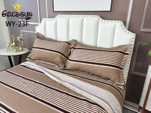 COBERTOR TELA CON CARNERO ACOLCHADO 5 PIEZAS