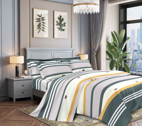 COBERTOR TELA CON CARNERO DELGADO 5 PIEZAS