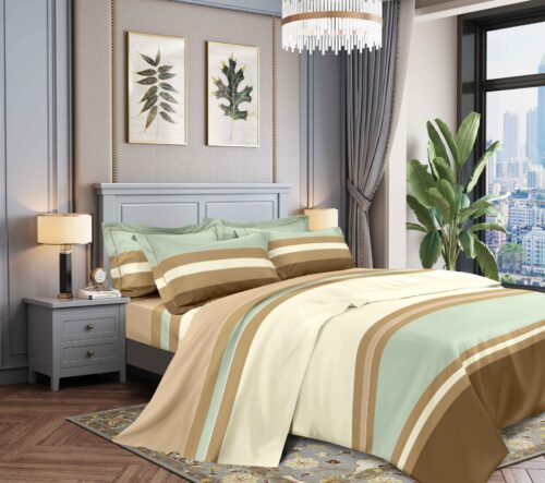 COBERTOR TELA CON CARNERO DELGADO 5 PIEZAS