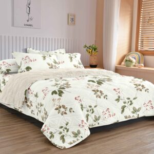 COBERTOR TELA CON CARNERO DELGADO 5 PIEZAS