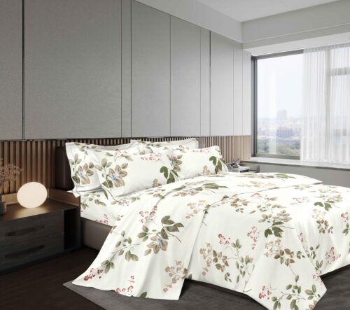 COBERTOR TELA CON CARNERO DELGADO 5 PIEZAS