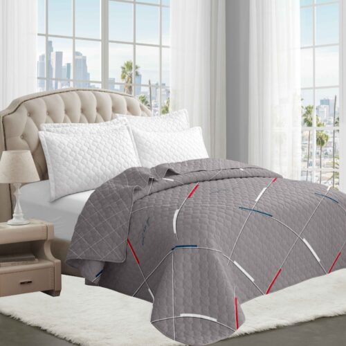 COBERTOR DE VERANO 1 PIEZA ESTAMPADO