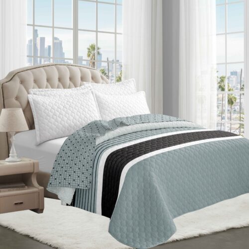 COBERTOR DE VERANO 1 PIEZA ESTAMPADO