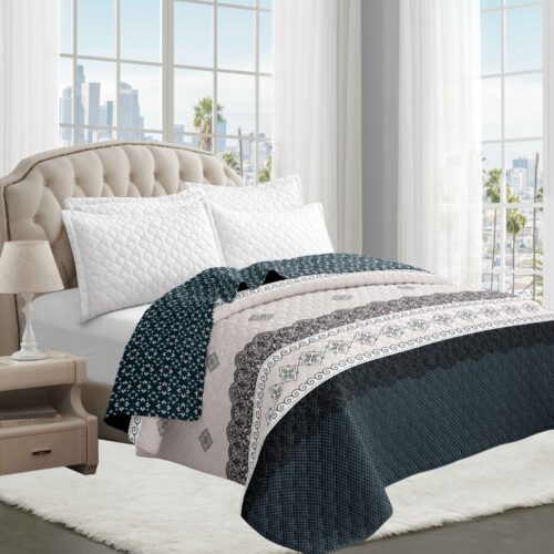 COBERTOR DE VERANO 1 PIEZA ESTAMPADO