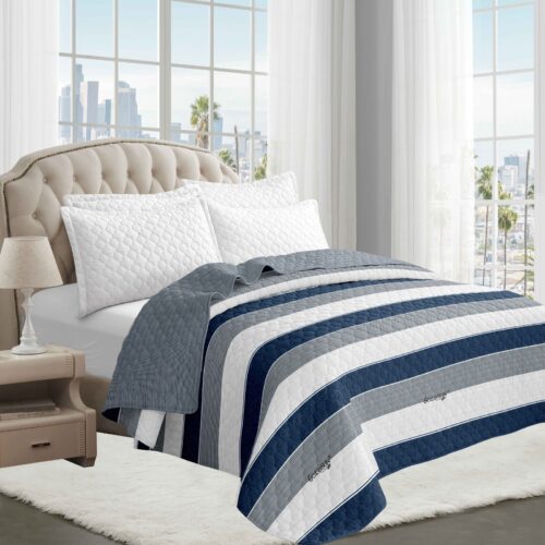 COBERTOR DE VERANO 1 PIEZA ESTAMPADO