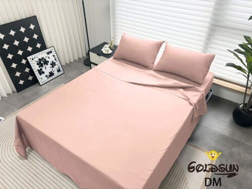 SET DE SÁBANAS 4 PIEZAS COLOR ENTERO