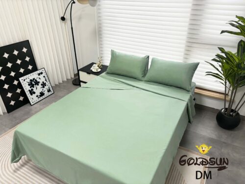 SET DE SÁBANAS 4 PIEZAS COLOR ENTERO