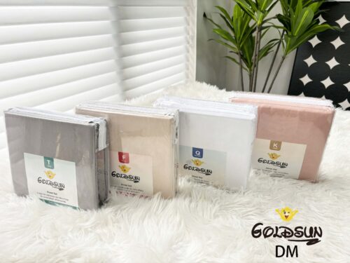 SET DE SÁBANAS 4 PIEZAS COLOR ENTERO