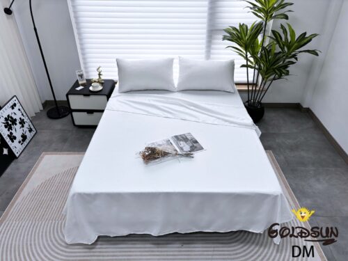 SET DE SÁBANAS 4 PIEZAS COLOR ENTERO