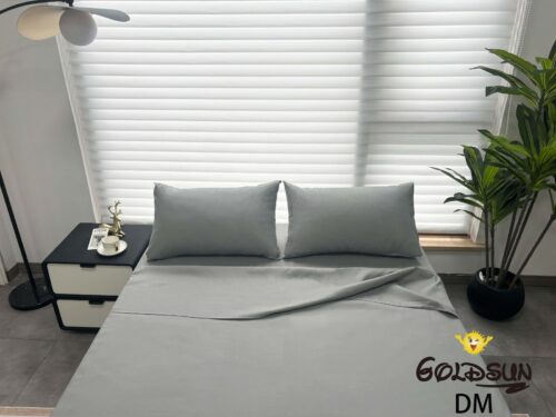 SET DE SÁBANAS 4 PIEZAS COLOR ENTERO