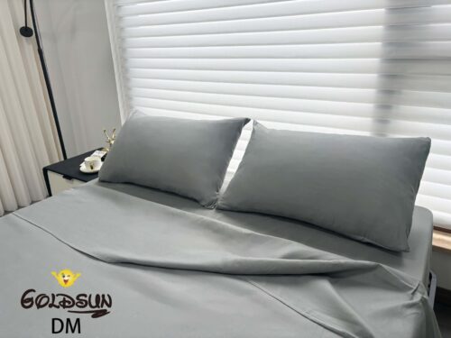 SET DE SÁBANAS 4 PIEZAS COLOR ENTERO