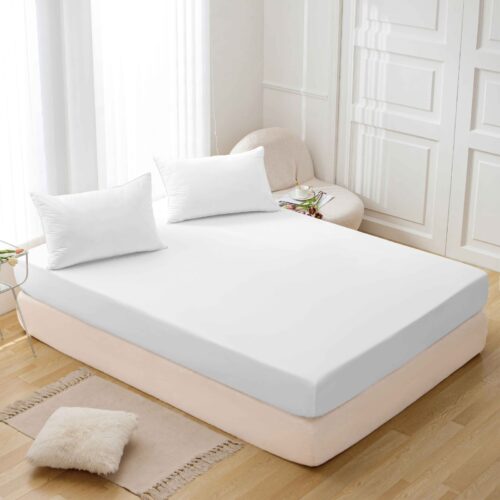 SET DE SÁBANAS 3 PIEZAS COLOR ENTERO