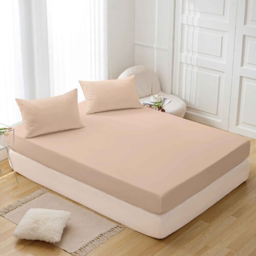 SET DE SÁBANAS 3 PIEZAS COLOR ENTERO