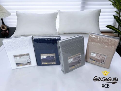 SET DE SÁBANAS 4 PIEZAS C.E. CON BORDADO INGLES