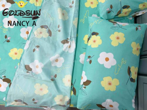 SET DE SÁBANAS 4 PIEZAS ESTAMPADA QUEEN