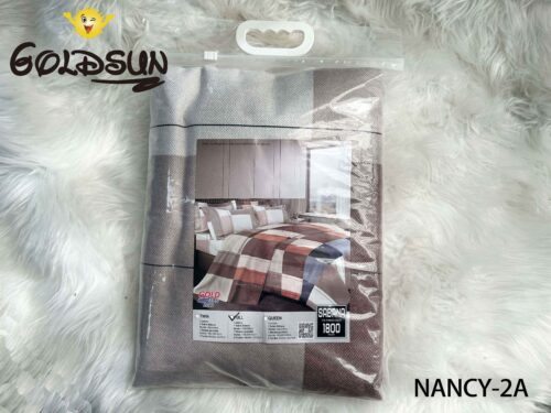 SET DE SÁBANAS 4 PIEZAS ESTAMPADA QUEEN