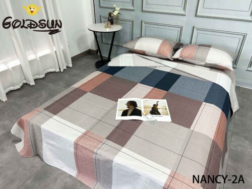 SET DE SÁBANAS 4 PIEZAS ESTAMPADA QUEEN