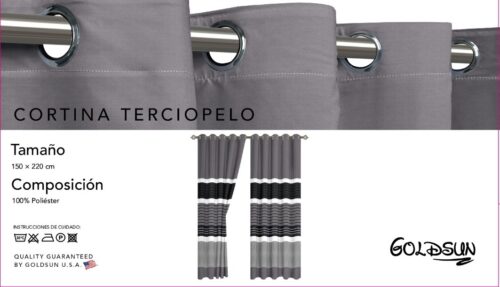 CORTINAS CON TOOL PARA VENTANA CON ARGOLLA