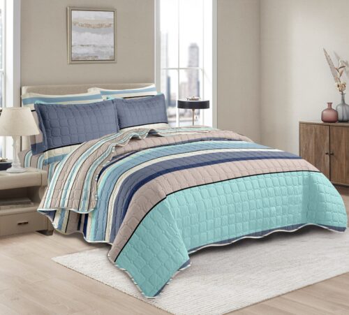 SET EDREDÓN DE VERANO 7 PIEZAS 2 PLAZAS