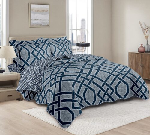 SET EDREDÓN DE VERANO 7 PIEZAS 2 PLAZAS