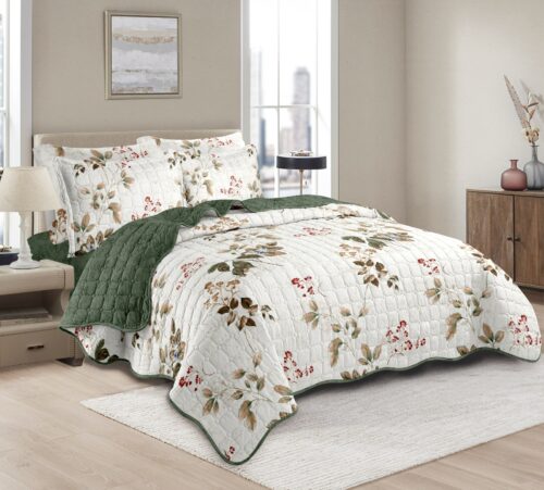 SET EDREDÓN DE VERANO 7 PIEZAS 2 PLAZAS