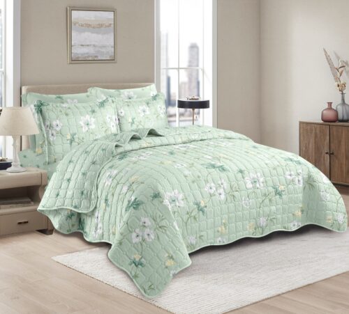 SET EDREDÓN DE VERANO 7 PIEZAS 2 PLAZAS