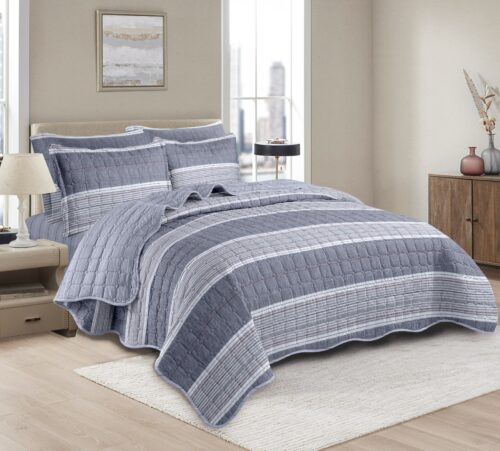 SET EDREDÓN DE VERANO 7 PIEZAS 2 PLAZAS