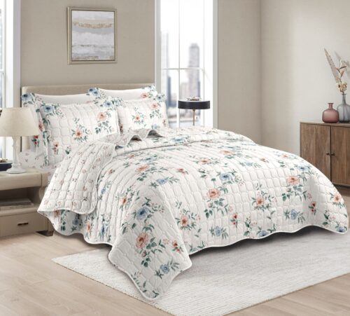 SET EDREDÓN DE VERANO 7 PIEZAS 2 PLAZAS