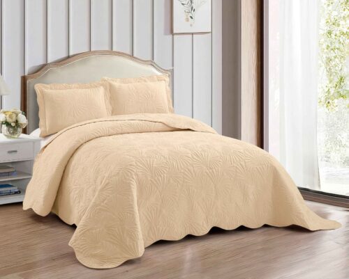 COBERTOR DE VERANO C.E. BORDADO 3 PIEZA