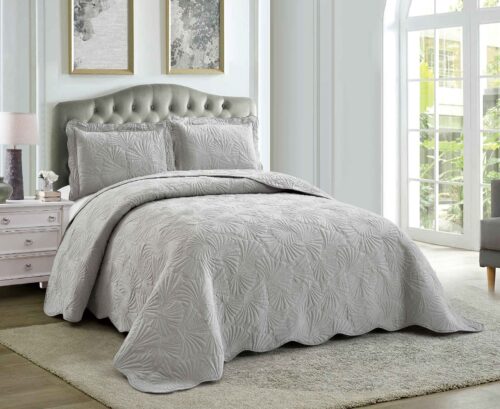 COBERTOR DE VERANO C.E. BORDADO 3 PIEZA