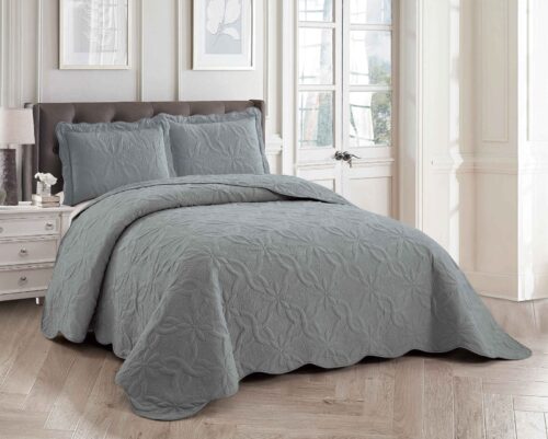 COBERTOR DE VERANO C.E. BORDADO 3 PIEZA