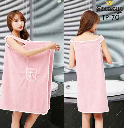 TOALLA SALIDA DE BAÑO DE MICROFIBRA