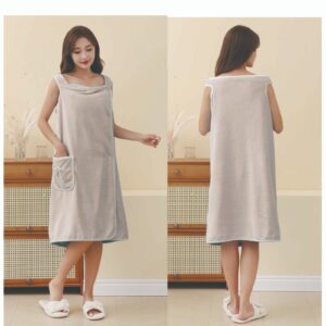 TOALLA SALIDA DE BAÑO DE MICROFIBRA