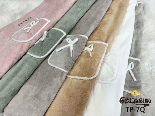 TOALLA SALIDA DE BAÑO DE MICROFIBRA