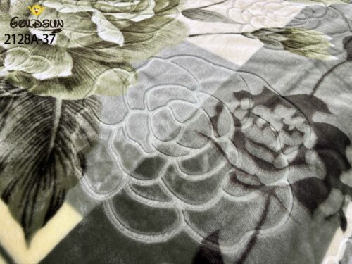 FRAZADA DE TERCIOPELO CON CARNERO 1 PAÑO 4 KG