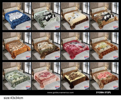 FRAZADA DE TERCIOPELO CON CARNERO 1 PAÑO 4 KG