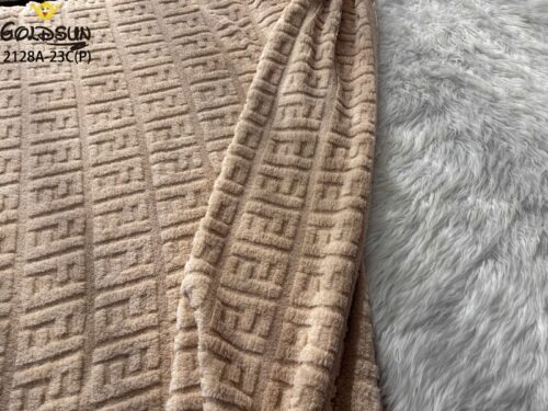 MANTA TRENZADA COLOR ENTERO