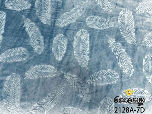 MANTA ALTO RELIEVE HOJAS