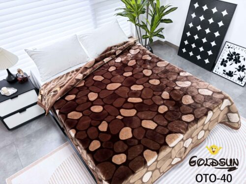 FRAZADA DE TERCIOPELO 1 PAÑO 4 KG