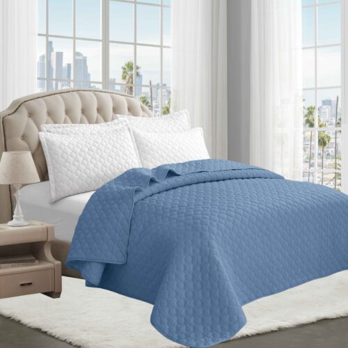 COBERTOR DE VERANO 1 PIEZA COLOR ENTERO