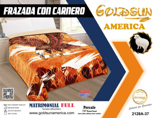 FRAZADA DE TERCIOPELO CON CARNERO 1 PAÑO 4 KG