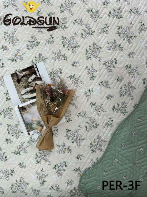 SET EDREDÓN DE VERANO 7 PIEZAS CON CORTINA