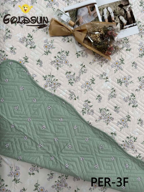 SET EDREDÓN DE VERANO 7 PIEZAS CON CORTINA