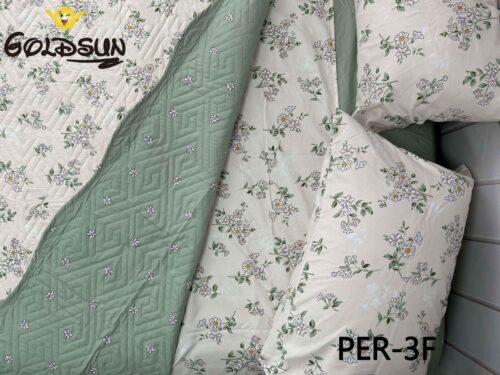 SET EDREDÓN DE VERANO 7 PIEZAS CON CORTINA